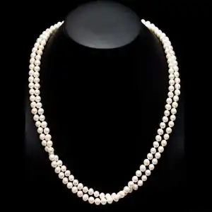 60 Inch Endless Pearl Necklace