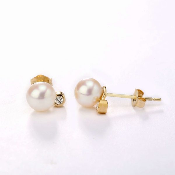 Pearl Earrings, Diamond & Pearl Earrings & More | Pearl & Clasp
