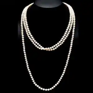 85 Endless Pearl Necklace